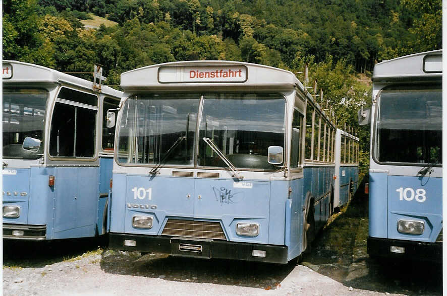 (069'510) - VBL Luzern - Nr. 101 - Volvo/Hess am 17. Juli 2004 in Nfels