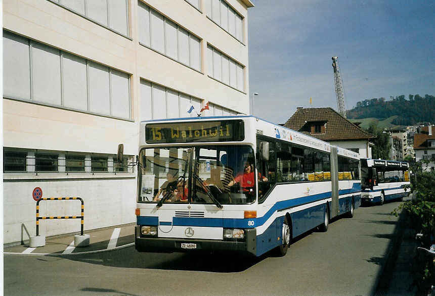 (070'918) - ZVB Zug - Nr. 80/ZG 46'080 - Mercedes am 11. September 2004 in Zug, Garage