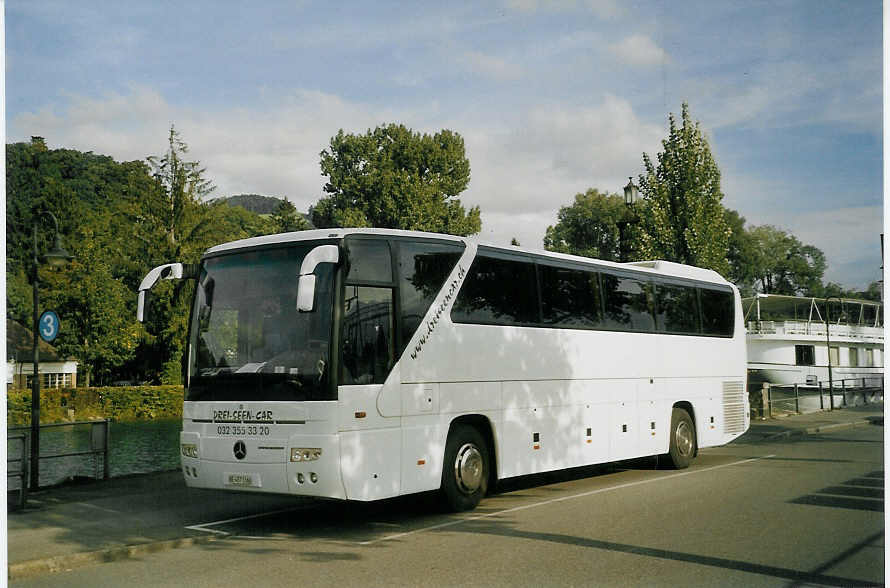 (071'204) - Portmann, Scheuren - BE 457'136 - Mercedes am 20. September 2004 bei der Schifflndte Thun