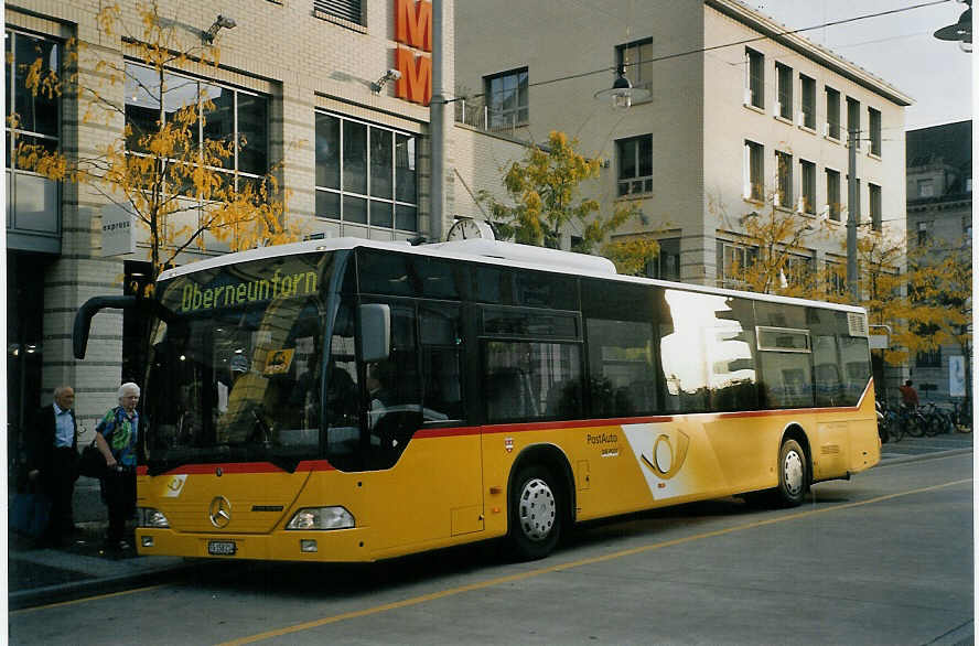 (071'707) - PostAuto Thurgau-Schaffhausen - Nr. 14/TG 158'214 - Mercedes am 4. Oktober 2004 beim Bahnhof Frauenfeld