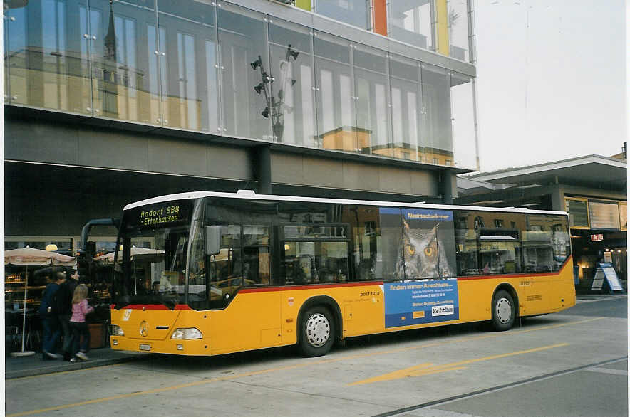 (071'708) - PostAuto Thurgau-Schaffhausen - Nr. 1/TG 158'091 - Mercedes (ex P 25'308) am 4. Oktober 2004 beim Bahnhof Frauenfeld