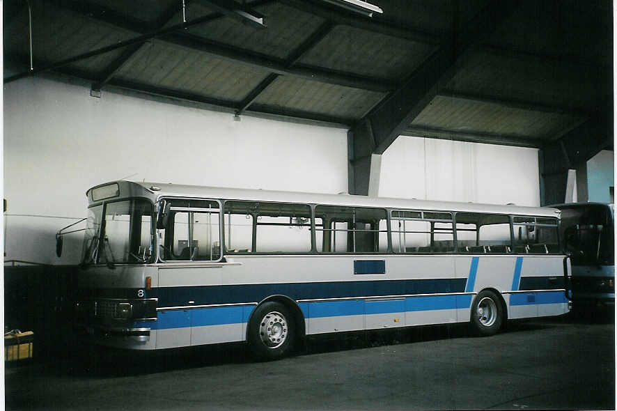 (071'813) - AFA Adelboden - Nr. 8/BE 26'708 - Setra (ex TPYG Yverdon Nr. 2) am 7. Oktober 2004 im Autobahnhof Adelboden