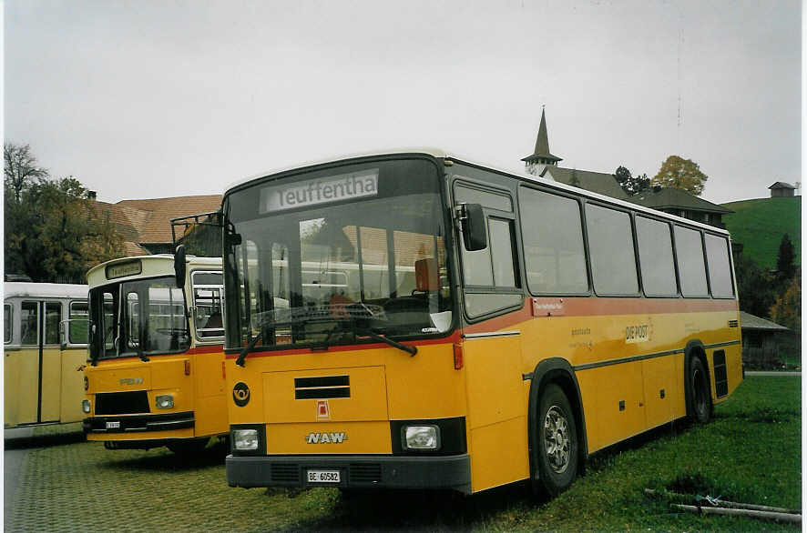 (072'405) - Burri, Teuffenthal - BE 60'582 - NAW/R&J am 31. Oktober 2004 in Buchen, Schulhaus