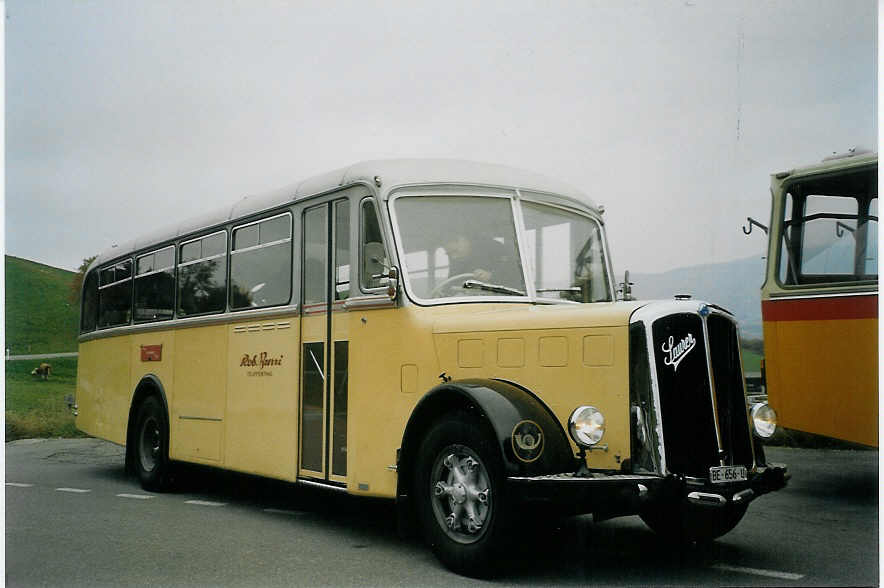 (072'424) - Burri, Teuffenthal - BE 656 U - Saurer/R&J am 31. Oktober 2004 in Buchen, Schmiedsegg