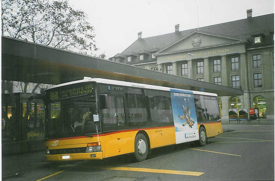 (072'836) - PostAuto Aargau - Nr. 14/AG 428'665 - Setra (ex P 25'600) am 2. Dezember 2004 beim Bahnhof Aarau