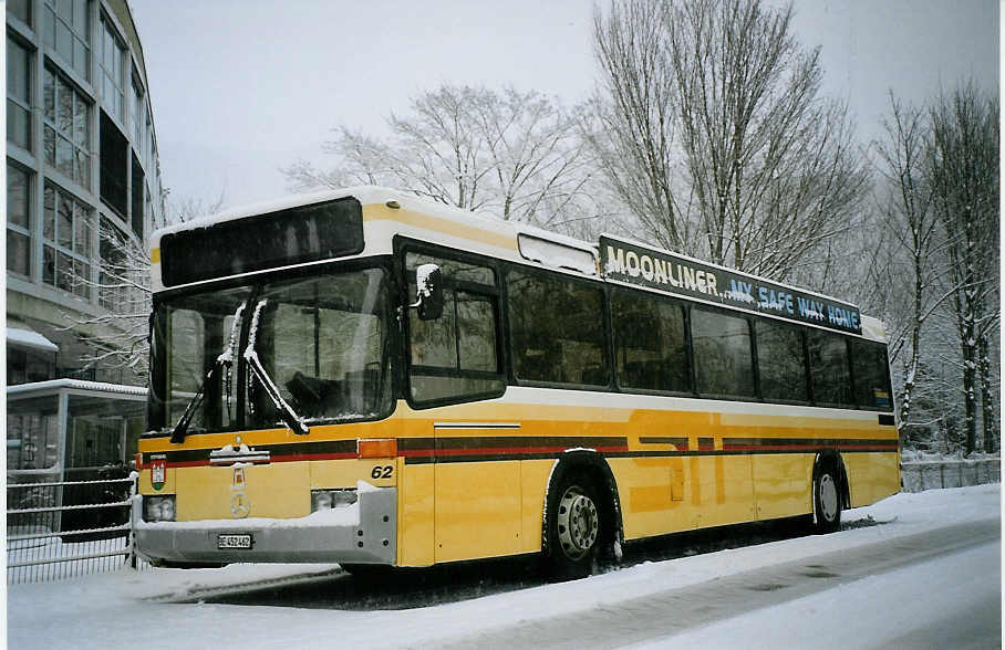 (074'306) - STI Thun - Nr. 62/BE 452'462 - Mercedes/R&J am 23. Januar 2005 bei der Schifflndte Thun