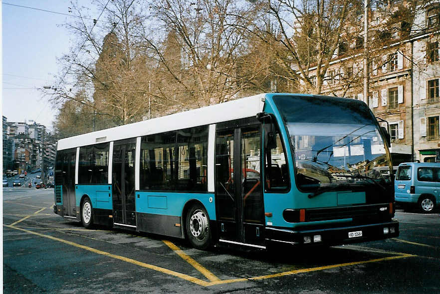 (075'109) - Braun, Lausanne - VD 1246 - Den Oudsten (ex AAGU Altdorf Nr. 28) am 24. Februar 2005 in Lausanne, Tunnel