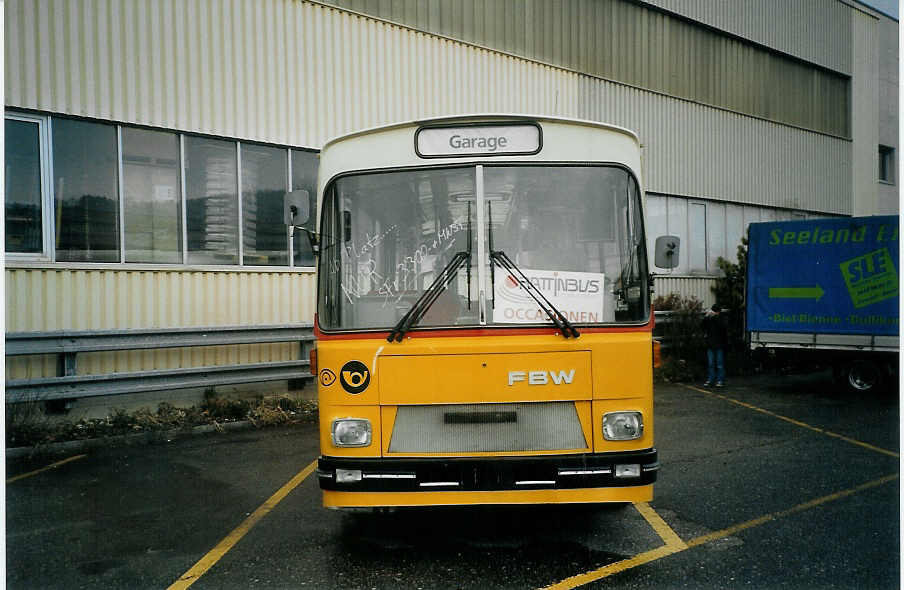 (075'407) - Villiger, Beinwil - FBW/Tscher am 5. Mrz 2005 in Biel, Rattinbus