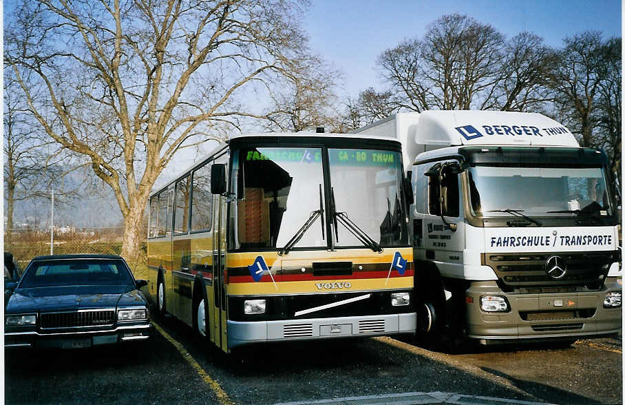 (075'723) - Fahrschule GA-RO, Thun - Volvo/Lauber (ex STI Thun Nr. 4; ex TSG Blumenstein Nr. 5) am 20. Mrz 2005 in Thun-Allmendingen