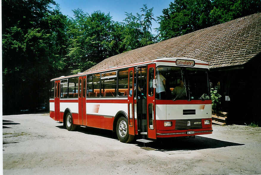 (076'826) - Frey, Opfikon - GL 15'272 - FBW/R&J (ex Tiemann, Oetwil Nr. 20; ex AAGS Schwyz Nr. 20) am 29. Mai 2005 in Oberburg, Ziegelgut