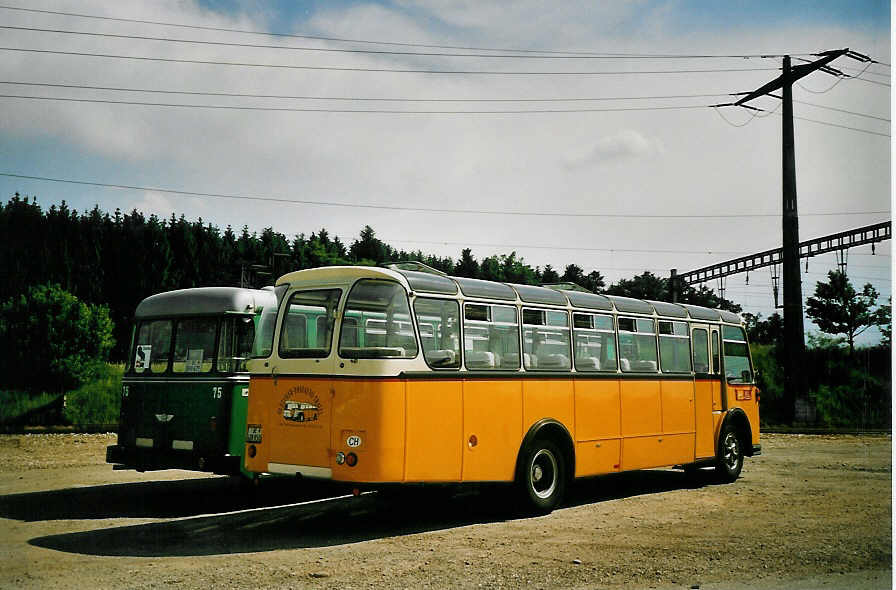 (076'919) - Ott, Ortschwaben - BE 408'850 - FBW/FHS (ex Nef, Hemberg; ex Mathis, Chur; ex P 24'163) am 29. Mai 2005 in Hindelbank, Landi