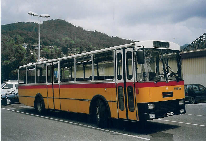 (077'418) - Bischofberger, Heerbrugg - SG 129'347 - FBW/R&J (ex TSG Blumenstein Nr. 8) am 16. Juni 2005 in Thun, Seestrasse