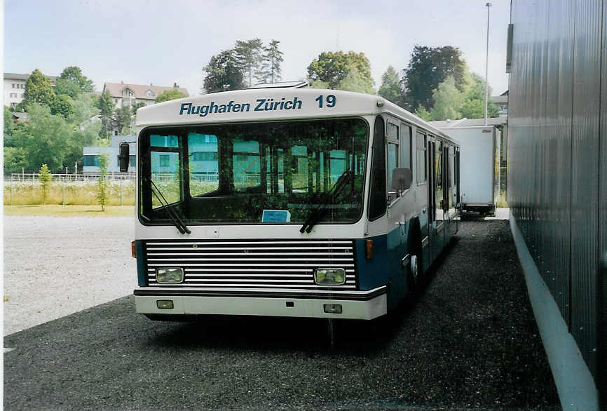 (077'606) - Flughafen, Zrich - Nr. 19 - FBW/Hess am 18. Juni 2005 in Wetzikon, FBW-Museum