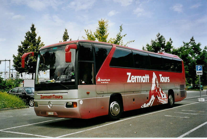 (078'214) - BVZ Brig - Nr. 26/VS 47'840 - Mercedes am 4. Juli 2005 in Thun, Seestrasse