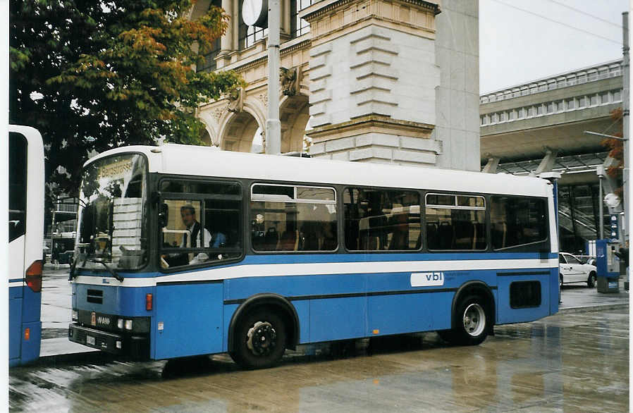 (078'422) - VBL Luzern - Nr. 547/LU 15'689 - NAW/R&J (ex Gowa, Luzern Nr. 47) am 11. Juli 2005 beim Bahnhof Luzern