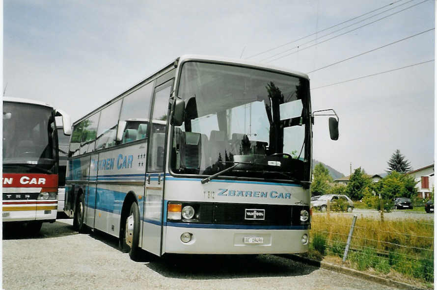 (079'231) - Zbren, Konolfingen - BE 19'496 - Van Hool am 29. Juli 2005 in Konolfingen, Garage