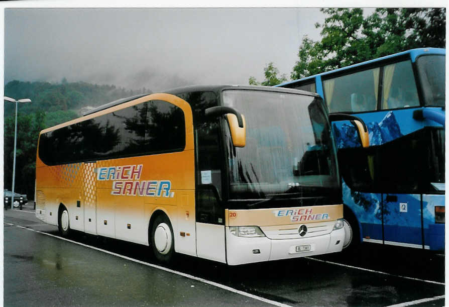 (079'523) - Saner, Laufen - Nr. 20/BL 7361 - Mercedes am 22. August 2005 in Thun, Seestrasse