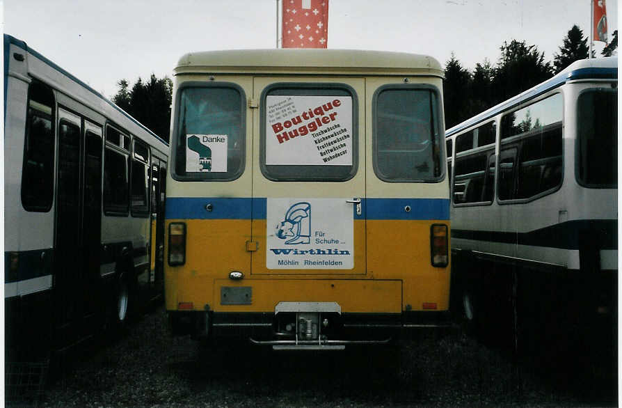 (079'728) - PTT-Regie - P 25'826 - Saurer/Hess am 27. August 2005 in Btzberg, Heiniger