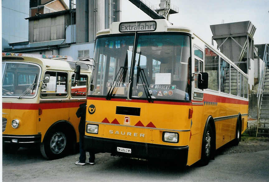 (079'822) - Toldo, Zrich - ZH 484'215 - Saurer/R&J (ex Peter, Pfaffnau) am 27. August 2005 in Niederbipp, Saurertreffen