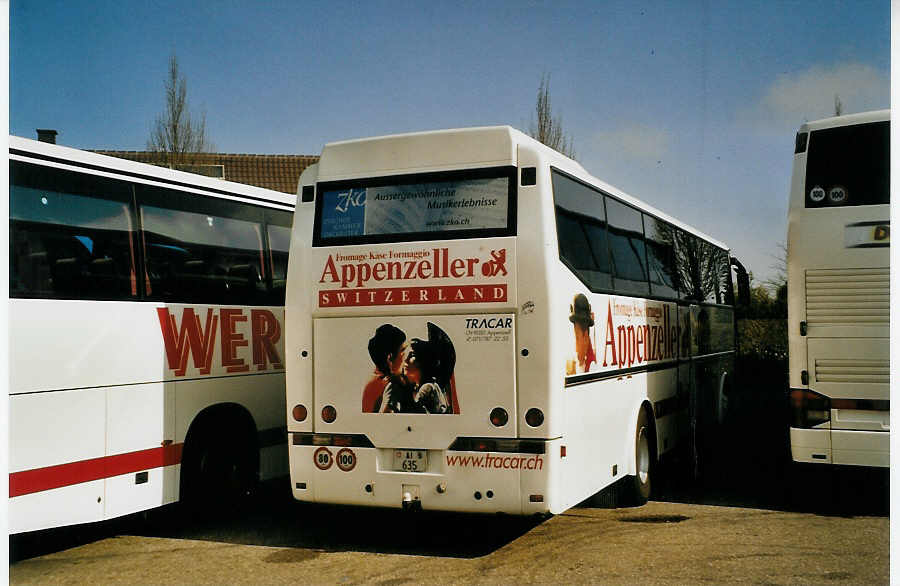 (080'732) - Aus der Schweiz: Tracar, Appenzell - AI 635 - Bova am 17. Oktober 2005 in Rust, Europapark