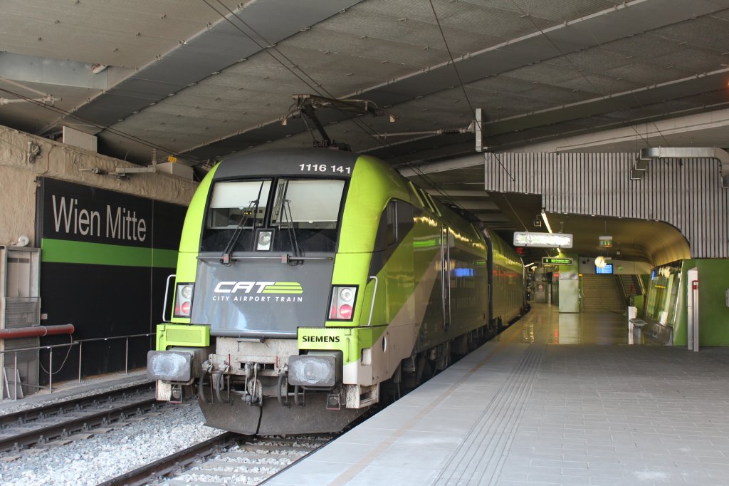 1116 141 am 17. Mrz 2012 in Wien/Mitte.