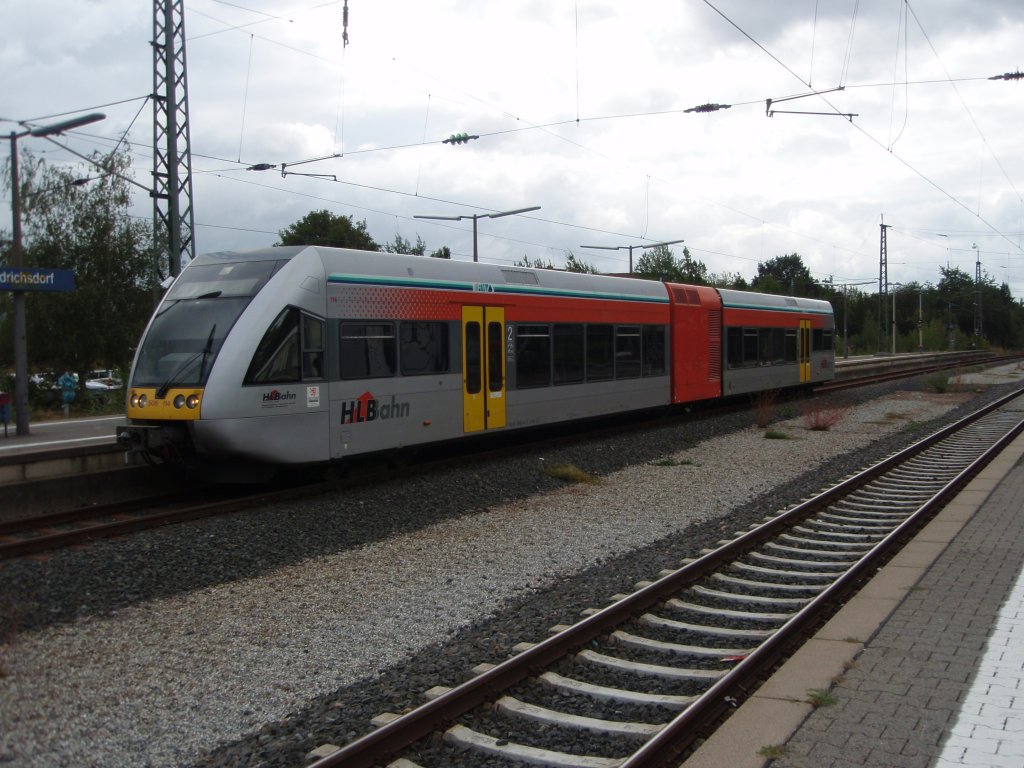 508 114 als HLB nach Friedberg (Hess) in Friedrichsdorf. 05.09.2009