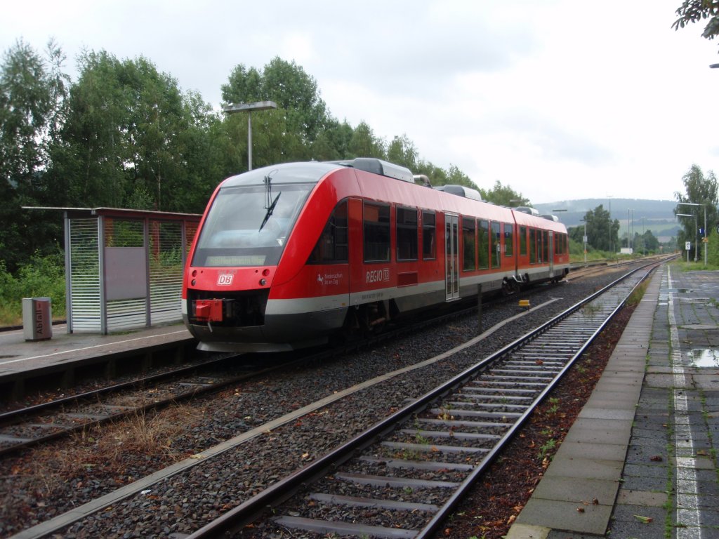 648 263 als RB nach Northeim (Han) in Bodenfelde. 25.07.2009