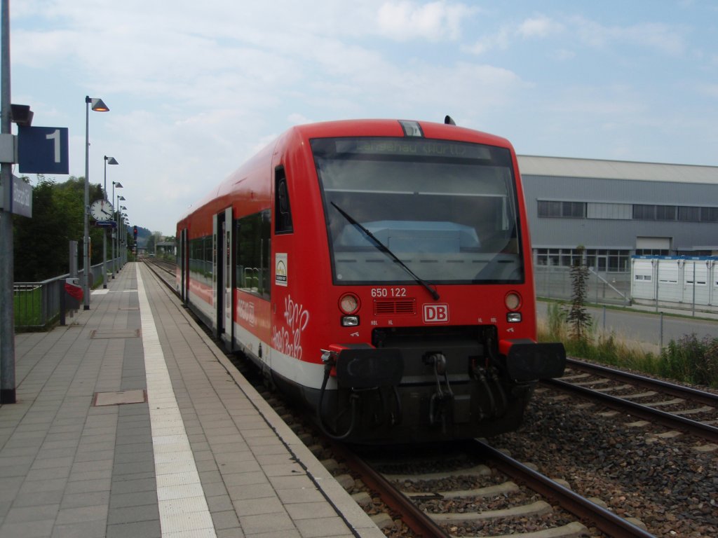 650 122 als RB nach Lagenau (Wrtt.) in Biberach (Ri) Sd. 05.07.2011