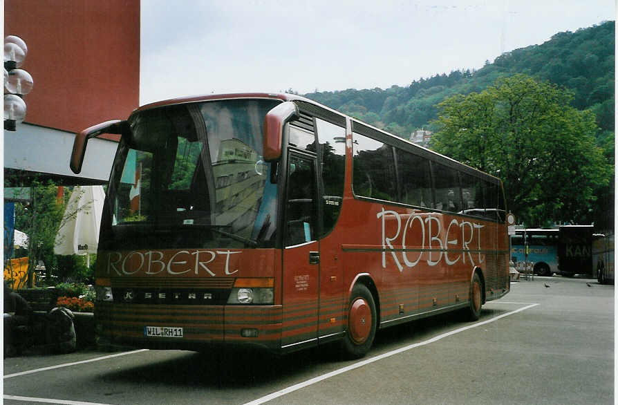 (08'132) - Robert, Thalfang - WIL-RH 11 - Setra am 8. Juli 2006 in Freiburg, Karlsplatz