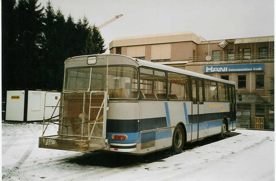 (082'006) - Mysterytours, Interlaken - Nr. 8 - Setra (ex AFA Adelboden Nr. 8; ex TPYG Yverdon Nr. 2) am 24. Dezember 2005 in Interlaken, Sendlistrasse