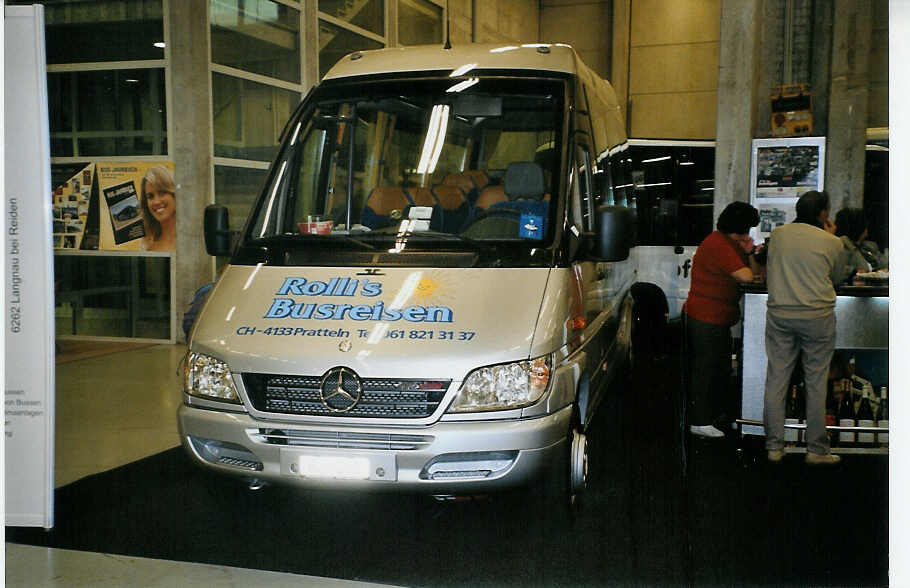 (082'705) - Rolli's Busreisen, Pratteln - BL 6251 - Mercedes am 21. Januar 2006 in Bern, Ferienmesse