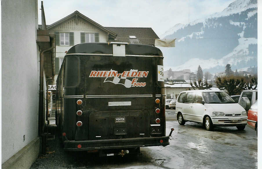 (082'817) - Racing Team, Rheinfelden - Bssing (ex VBZ Zrich Nr. 262) am 29. Januar 2006 in Frutigen, Hotel Simplon