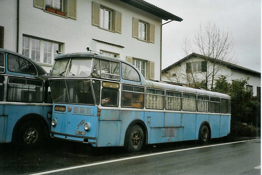 (082'935) - VBZ Zrich - Nr. 241 - FBW/Tscher Hochlenker am 18. Februar 2006 in Lenzburg