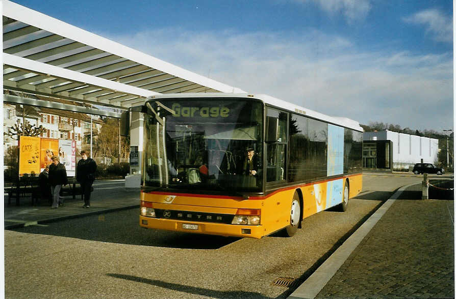 (083'109) - Tschannen, Zofingen - Nr. 6/AG 15'070 - Setra am 18. Februar 2006 beim Bahnhof Zofingen