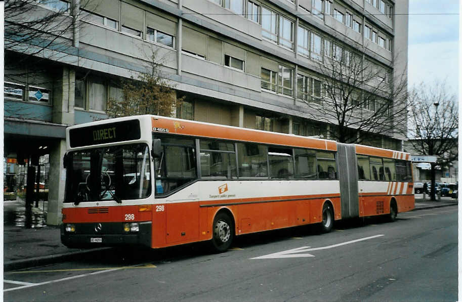 (083'425) - Dupraz, Genve (TPG Nr. 298) - Nr. 88/GE 96'293 - Mercedes (ex TL Lausanne) am 6. Mrz 2006 in Genve, Goudart