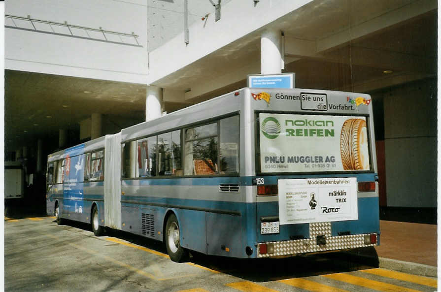 (083'620) - VZO Grningen - Nr. 153/ZH 239'853 - Mercedes (ex Nr. 53) am 6. Mrz 2006 in Genve, Palexpo (Einsatz Dupraz)