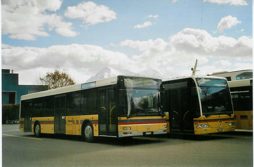 (084'205) - STI Thun - Nr. 98/BE 577'098 - MAN am 3. April 2006 bei der Schifflndte Thun