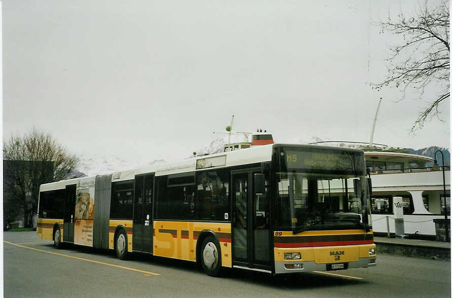 (084'236) - STI Thun - Nr. 89/BE 572'089 - MAN am 15. April 2006 bei der Schifflndte Thun