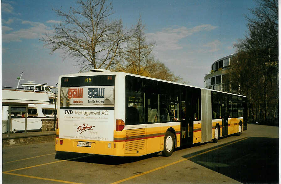 (084'310) - STI Thun - Nr. 108/BE 700'108 - Mercedes am 22. April 2006 bei der Schifflndte Thun