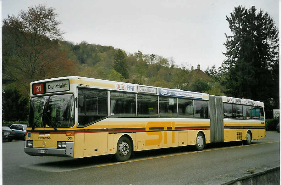 (084'314) - STI Thun - Nr. 65/BE 435'065 - Mercedes am 25. April 2006 bei der Schifflndte Thun