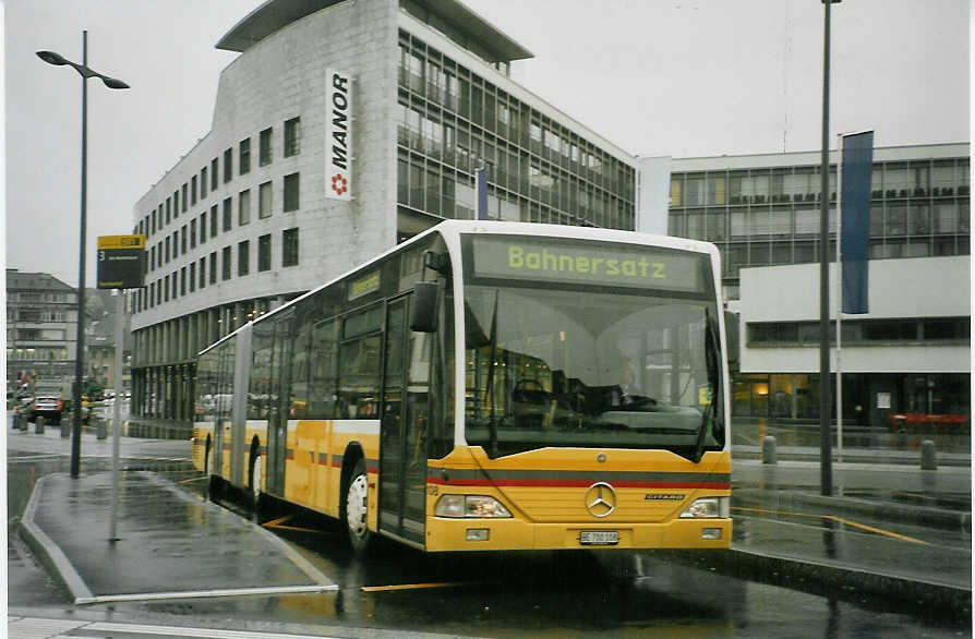 (084'320) - STI Thun - Nr. 108/BE 700'108 - Mercedes am 28. April 2006 beim Bahnhof Thun