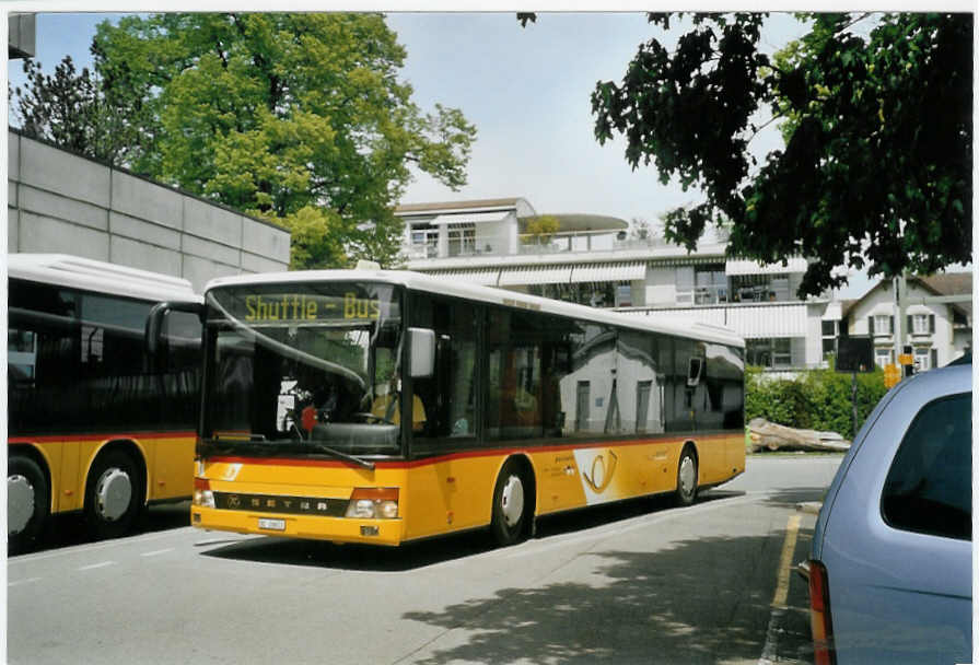 (084'931) - AVA Aarberg - Nr. 1/BE 26'611 - Setra am 13. Mai 2006 in Aarberg, Post