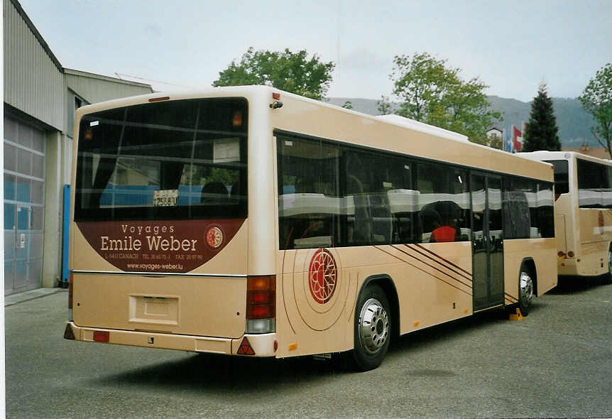 (085'312) - Aus Luxemburg: Weber, Canach - SO 12'568 U - Lanz+Marti/Hess Personenanhnger am 20. Mai 2006 in Bellach, Hess