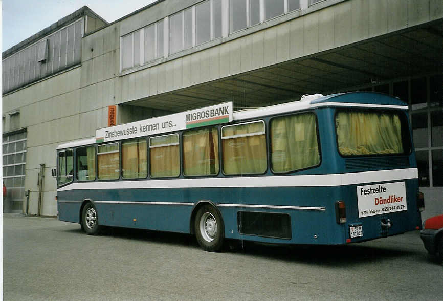 (085'316) - Schneider, Ermenswil - SG 181'042 - Saurer/Hess (ex Nr. 10) am 20. Mai 2006 in Bellach, Hess