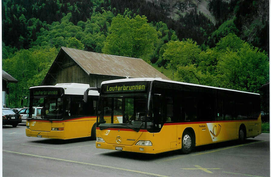 (085'419) - Schmocker, Stechelberg - Nr. 3/BE 203'025 - Mercedes am 21. Mai 2006 in Stechelberg, Hotel