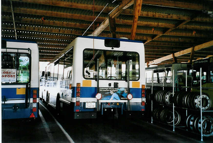 (086'725) - ZVB Zug - Nr. 108/ZG 54'618 - NAW/Hess (ex Nr. 98) am 18. Juni 2006 in Zug, Garage