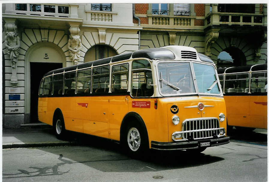 (086'935) - Steiner, Bern - BE 430'259 - FBW/Gangloff (ex P 24'048; ex P 21'548) am 25. Juni 2006 in Bern, Museum fr Kommunikation