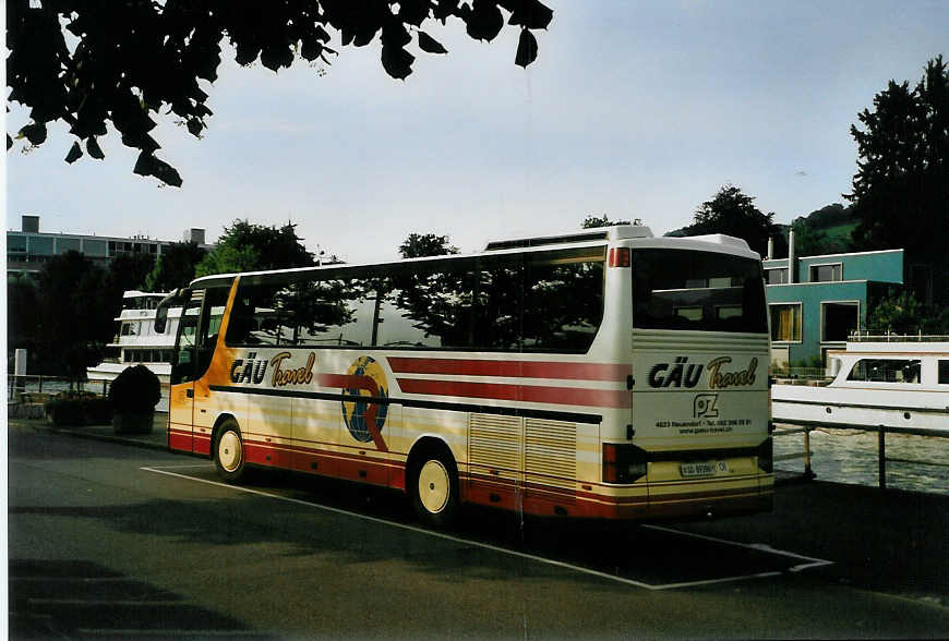 (087'103) - Gu Travel, Neuendorf - SO 89'396 - Setra am 27. Juni 2006 bei der Schifflndte Thun