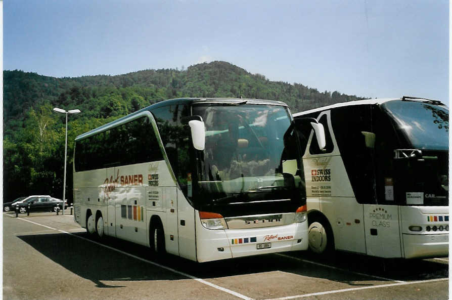 (087'116) - Saner, Basel - BS 1804 - Setra am 3. Juli 2006 in Thun, Seestrasse