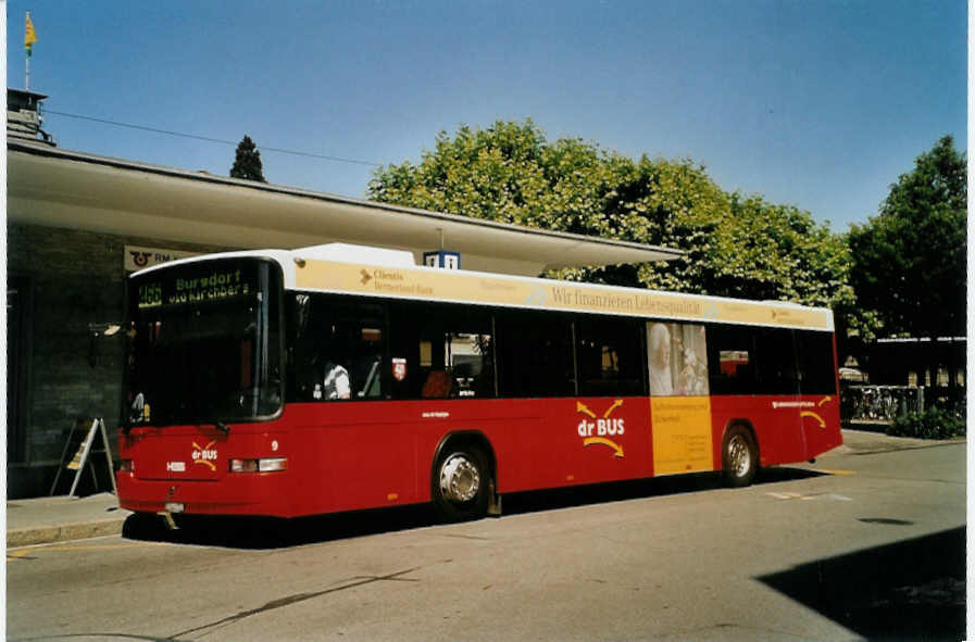 (087'306) - AAGK Koppigen - Nr. 9/BE 541'755 - Volvo/Hess am 17. Juli 2006 beim Bahnhof Burgdorf